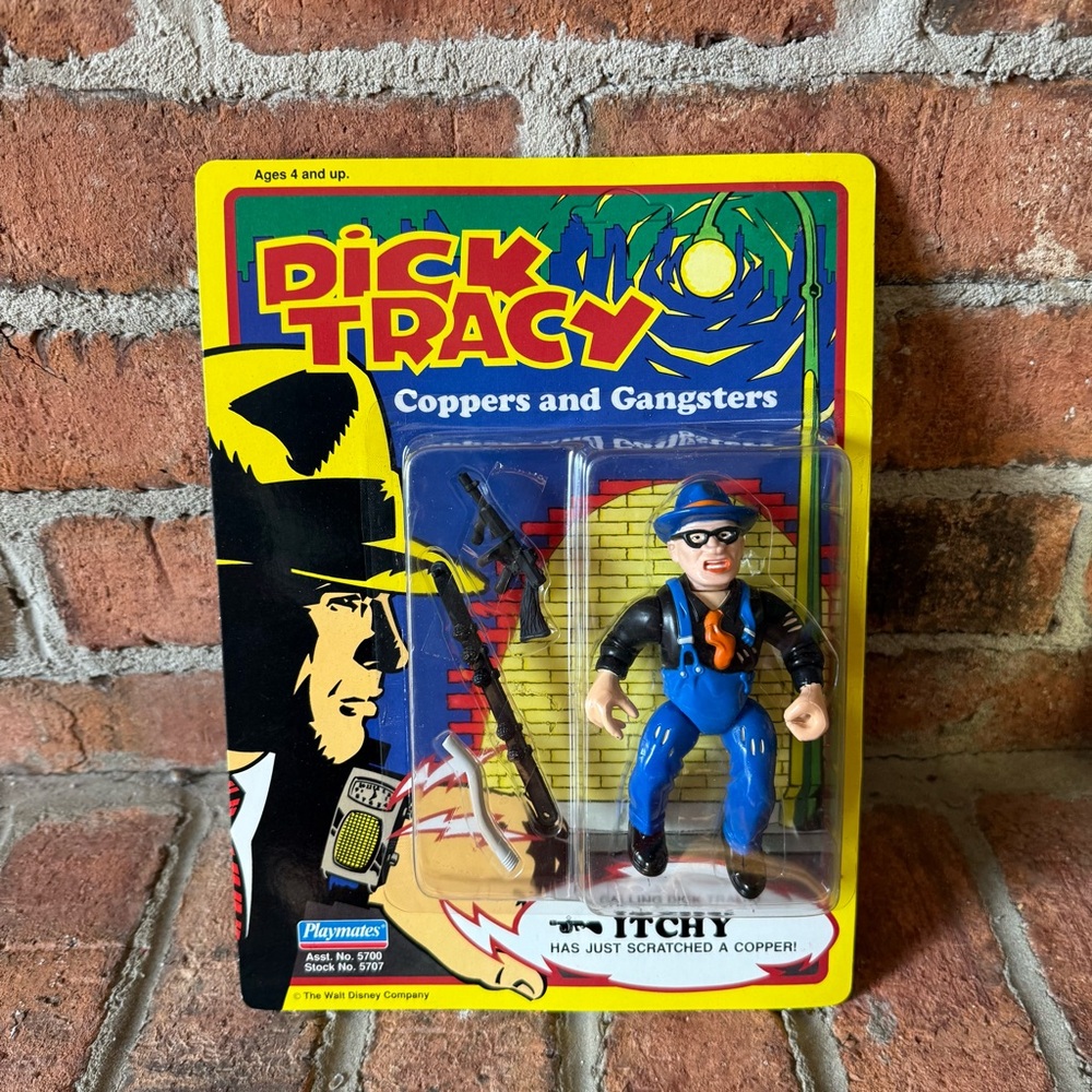 Dick Tracy Action Figure - Jake “ITCHY” Rossi